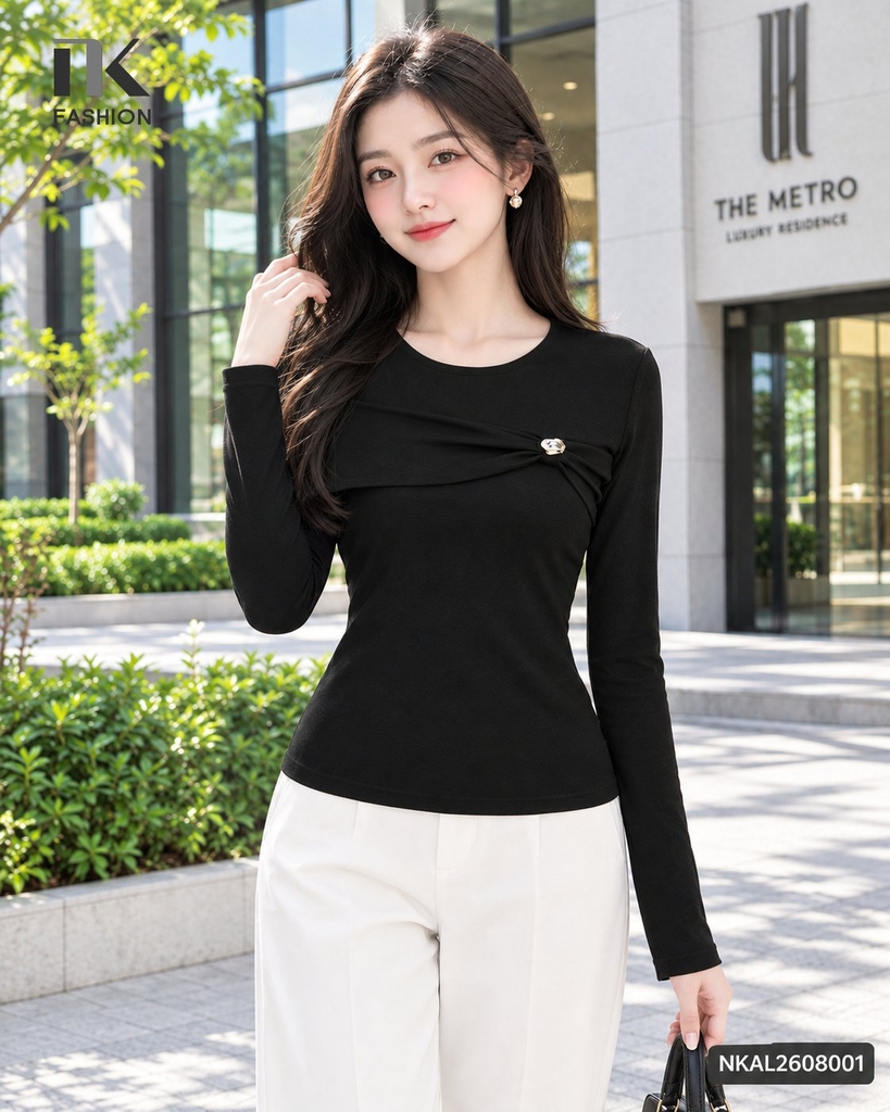Áo len Luna NKAL2608001 ( Áo rời ko kèm QU/CV/PK )