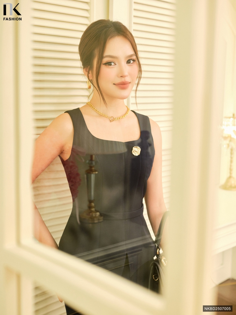 Set Ghile + chân váy bút chì siêu dễ thương, trẻ trung NKBD2507005