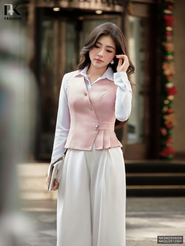 GHILE TEXT XẾP EO THỜI TRANG  NKSM2509008