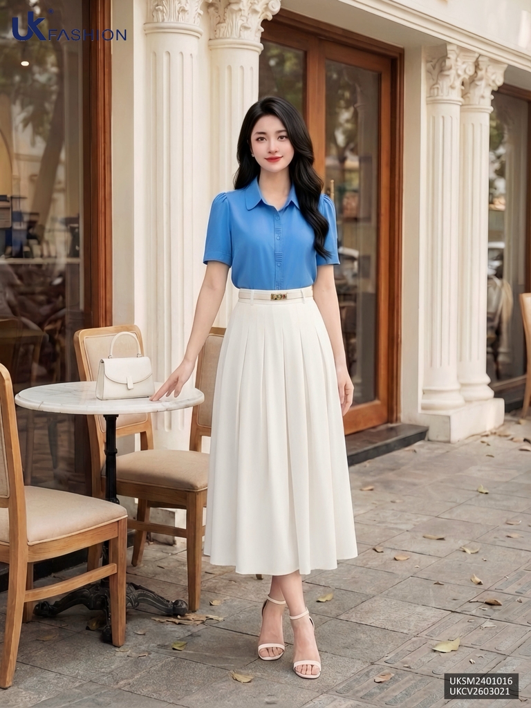 Chân váy xếp ly trend dễ mặc, dáng đẹp UKCV2603021