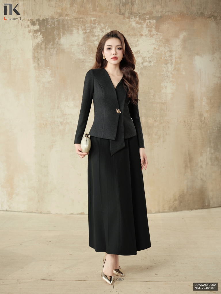 Áo khoác dạ Luna siêu sang mà vẫn ấm áp LUAK2510002