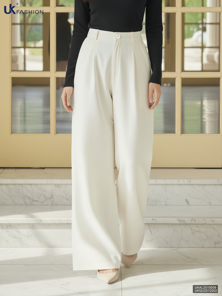 Quần ống rộng sang xin, trẻ trung UKQU2512002