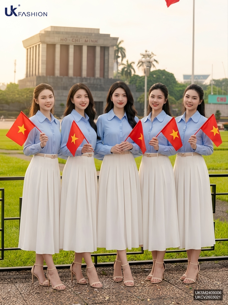Chân váy xếp trend dễ mặc, che khuyết điểm tốt UKCV2603021