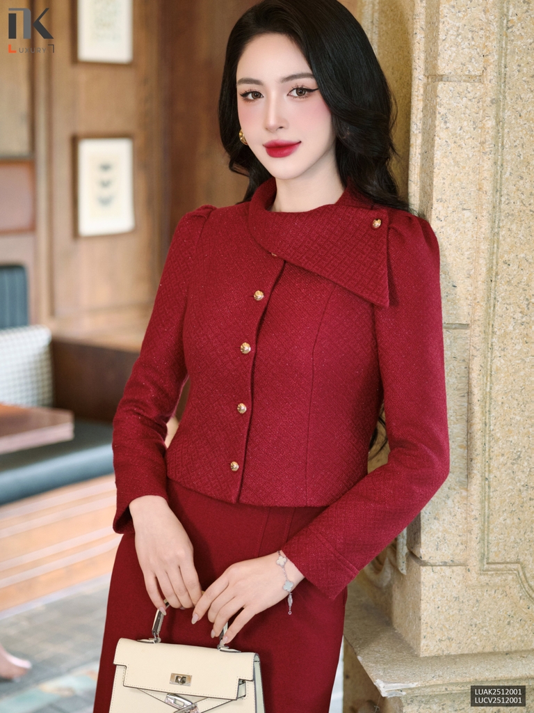 Áo dạ thiên kim cực xinh và điệu LUAK2512001