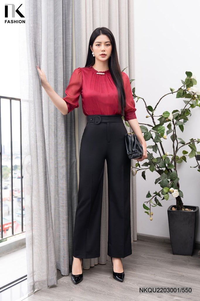 NK FASHION Quần Tây Nữ Công Sở  NKQU2203001