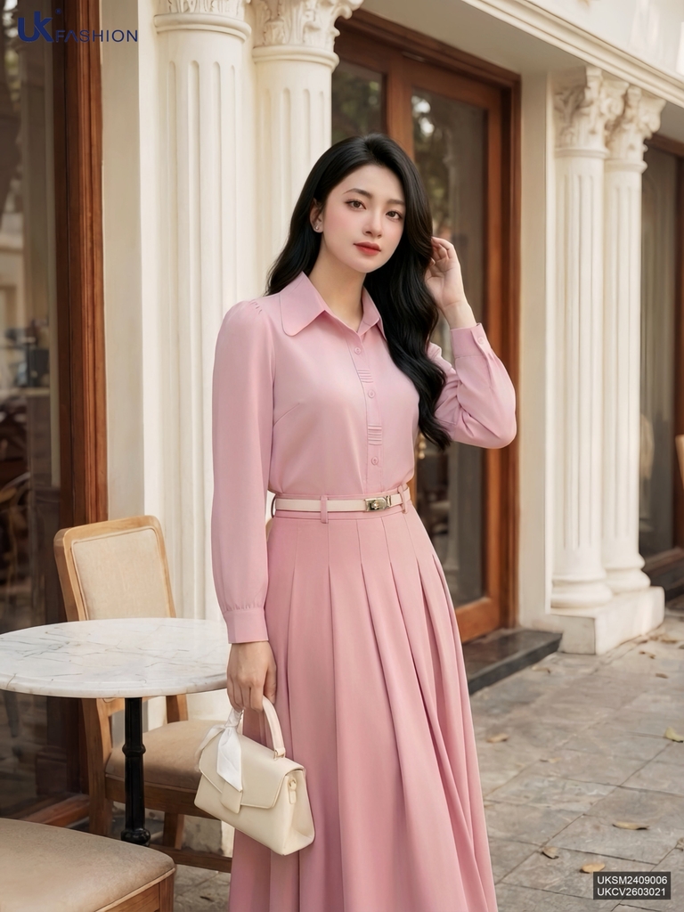 Chân váy xếp ly trend dễ mặc, dáng đẹp UKCV2603021
