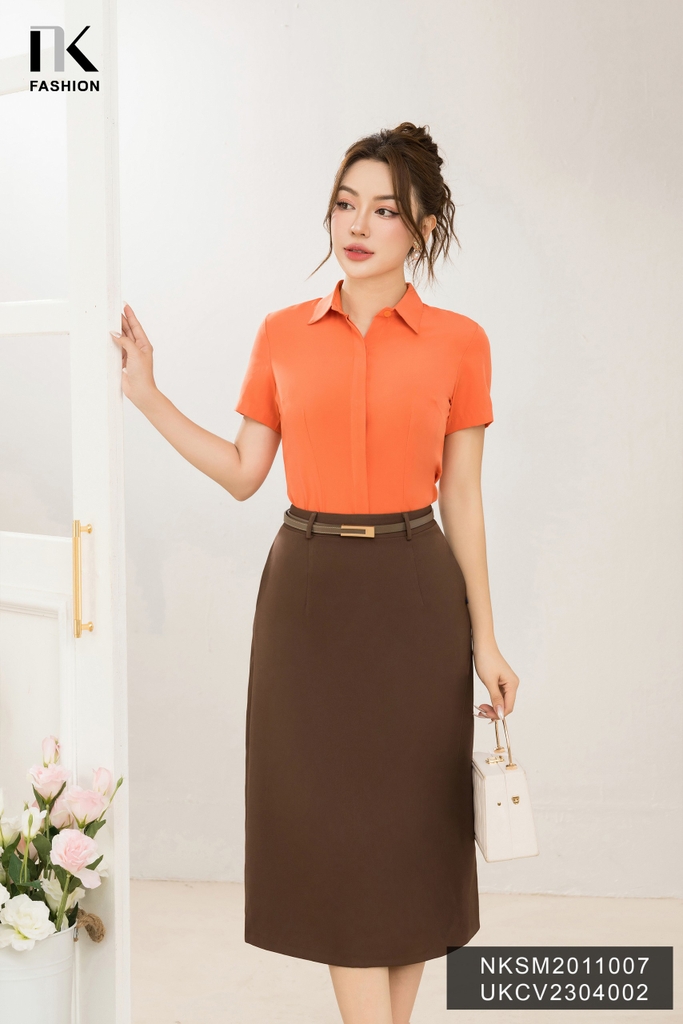 Đai da mặt chữ nhật NKPK2310001 sang xịn, da thật, trẻ trung, phong cách mới