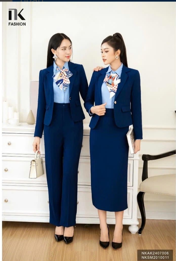 Áo Vest 2 Lớp Cúc Nẹp NK Fashion Công Sở Nữ Thời Thượng, Sang Trọng Chất Liệu Cao Cấp NKAK2407006