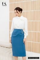 Chân Váy Bút Chì 3 Cúc Đồng  NKCV2210001