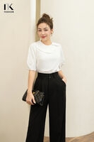 Quần Ống Rộng 2 Ly NKQU2306001