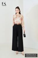 Quần ống rộng 2 LY HOTTREN NK fashion Cao Cấp, Thanh Lịch NKQU2401002
