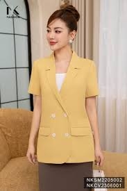 Áo Kí Giả Dáng Suông Thanh Lịch NKSM2205002