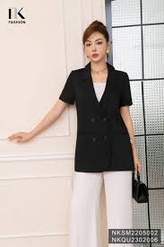 Áo Kí Giả Dáng Suông Thanh Lịch NKSM2205002