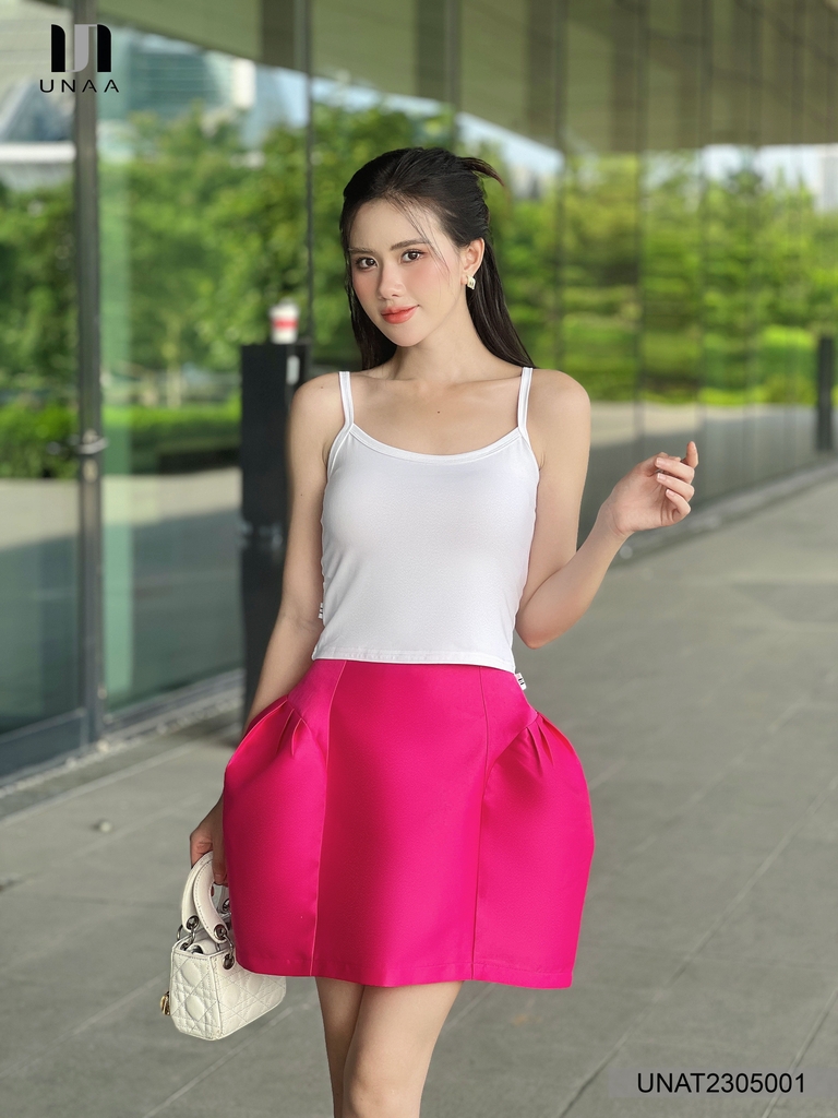 Áo Thun 2 Dây Unaa Fashion Trẻ Trung, Quyến Rũ UNAT2305001