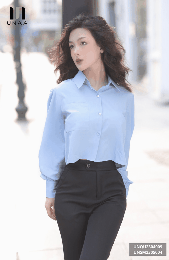 Quần Ống Loe Nữ Cạp Cao Dáng Dài, Quần Legging Nữ Kiểu Ôm Ống Loe Công Sở Đi Học Form Xinh Tôn Dáng Unaa UNQU2304009