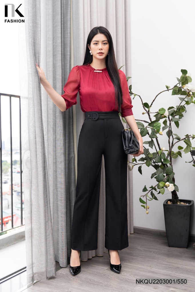 NK FASHION Quần Tây Nữ Công Sở  NKQU2203001