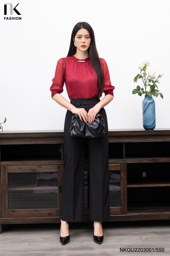 NK FASHION Quần Tây Nữ Công Sở  NKQU2203001