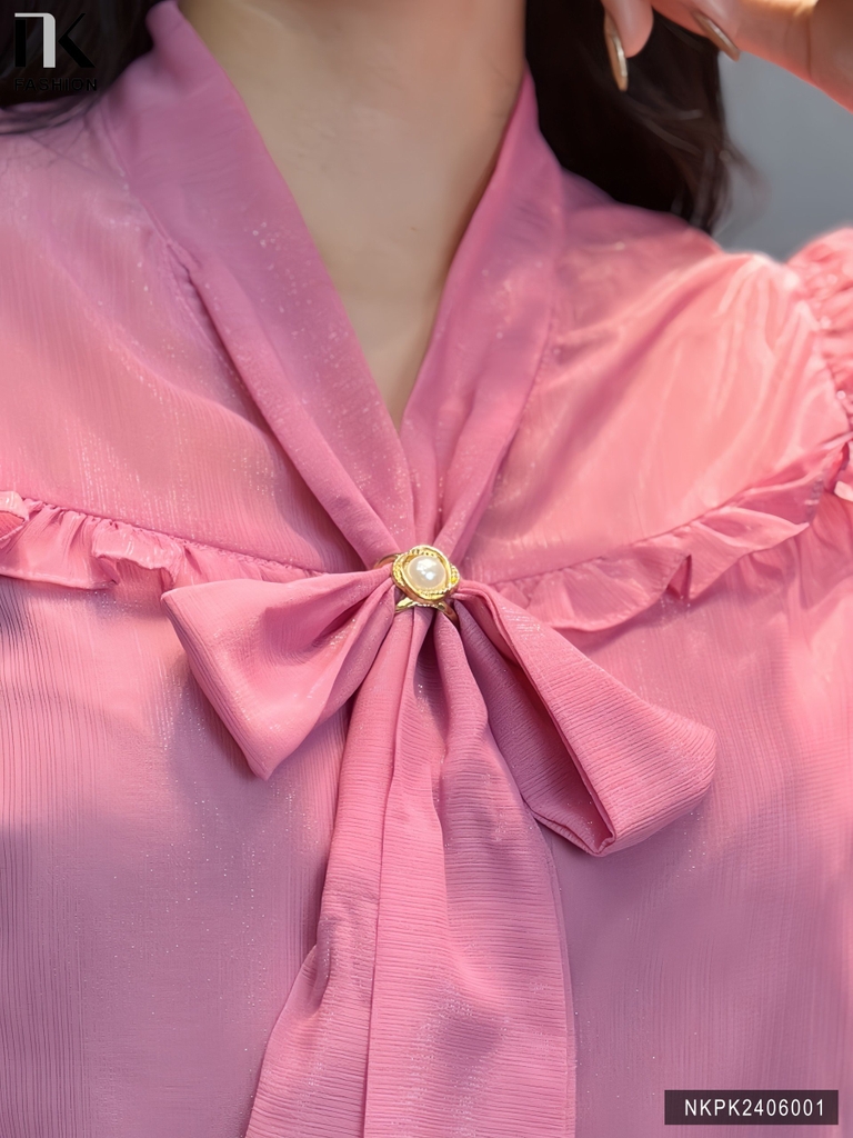 NK FASHION Khuyên cài khăn lụa xinh xắn, lên dáng sang xịn NKPK2406001