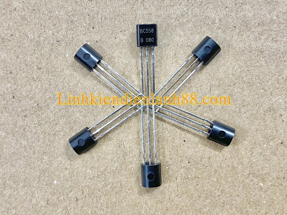 Transistor BC558 TO-92 PNP mới 100% Linh Kiện Điện Lạnh 88