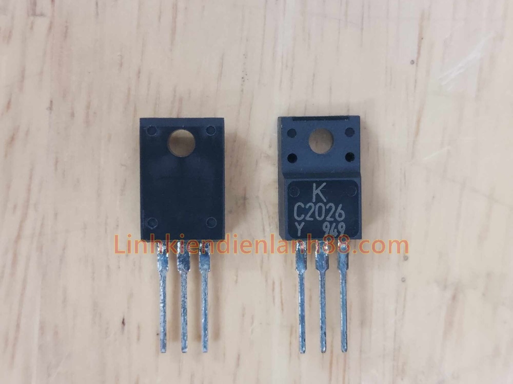 Transistor C2026 NPN 3A 60V MỚI chính hãng KEC 100. Linh Kiện Điện Lạnh 88