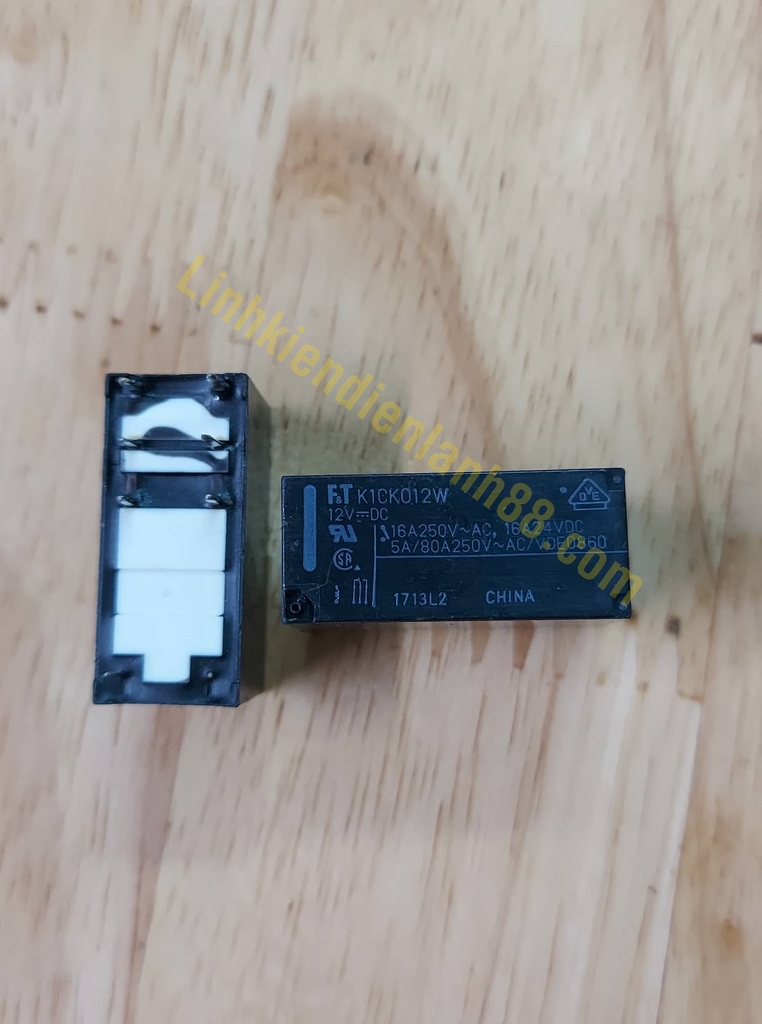 Relay K1CK012W 12vdc 16A 250v 8 Chân mới chính Hãng ! (Có thể thay cho