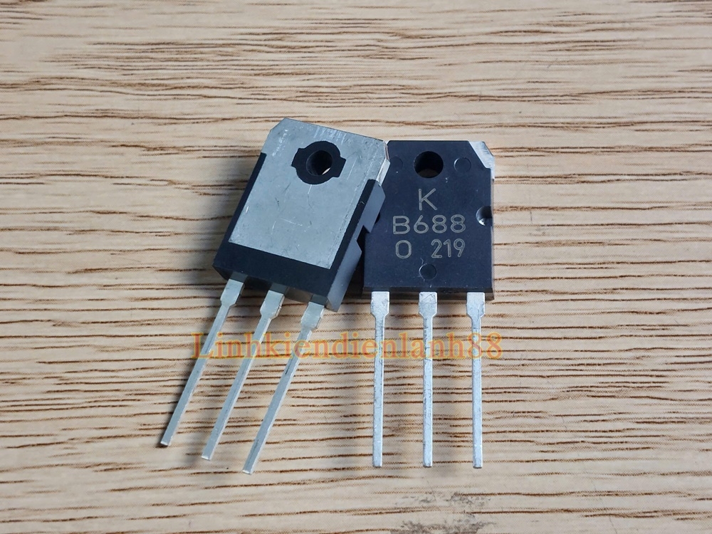 Transistor B688 2SB688 Lưng Đồng Mới, Chính Hãng 100%. Linh Kiện Điện ...