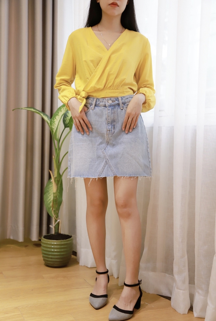 Chân váy jean dài rách xẻ đùi cá tính có bigsize | Shopee Việt Nam