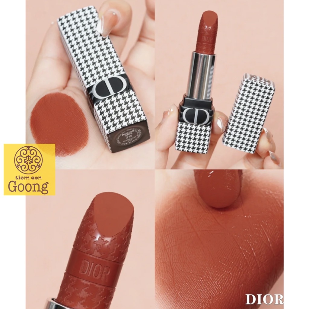 Son Dior 999 Matte Rouge Dior Bijou Limited Edition Màu Đỏ Thuần