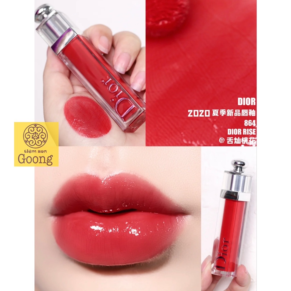 Son Dior 891 Diorcelestial Addict Stellar Shine Màu Tím Nhũ Chính Hãng