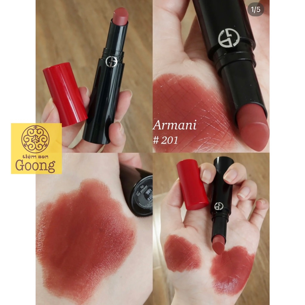 Son môi Giorgio armani lip power Tiệm son Goong