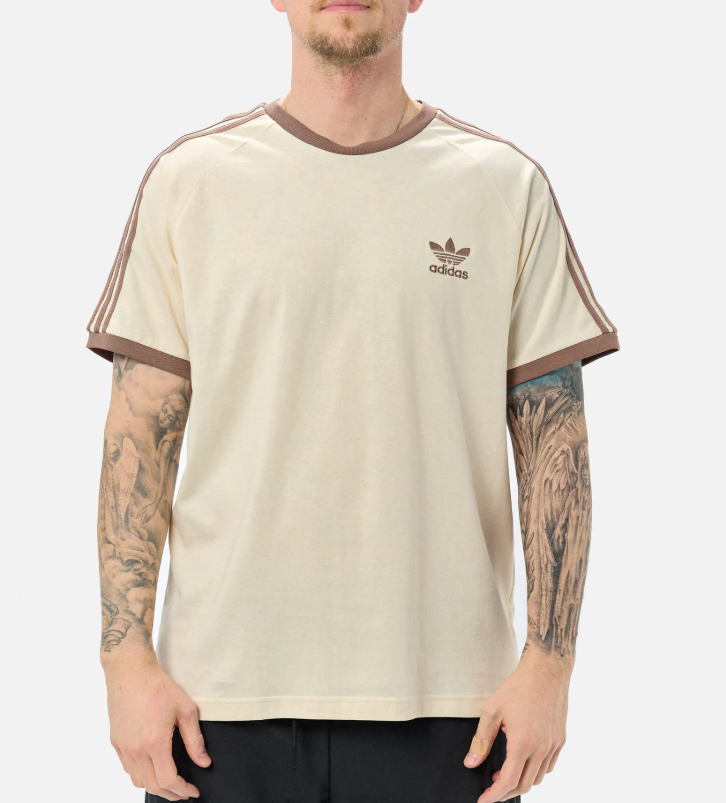 ★adidas★ Adicolor Classic 3S Tee JN7020 adidas Adicolor Classics 3-Stripes Tee - White | Free