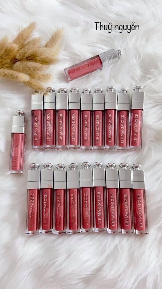 Son Dưỡng Dior Collagen Addict Lip Maximizer  012 Rosewood UnBox  Mỹ  phẩm hàng hiệu cao cấp USA UK  Ali Son Mac