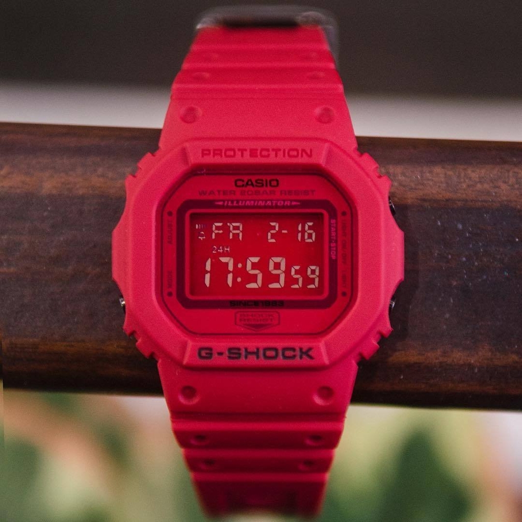 gshock red edition