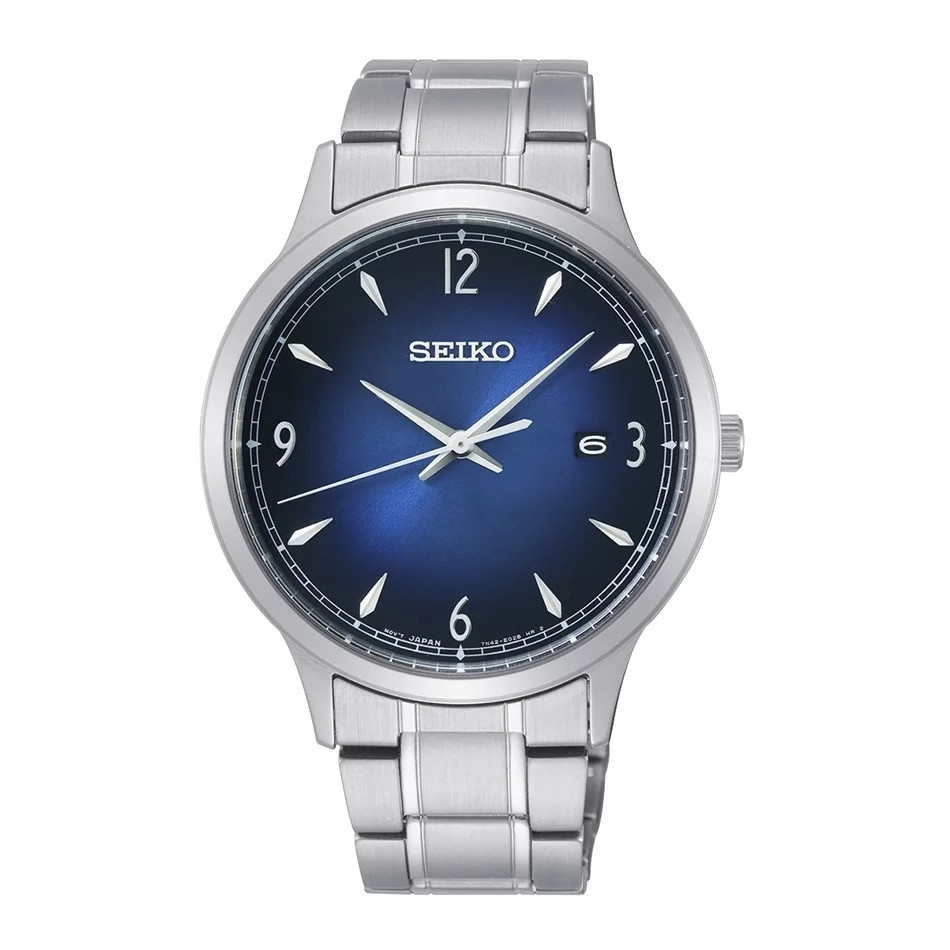 Đồng Hồ Nam Dây Thép SEIKO Quartz SGEH89P1 | Kính Hardlex