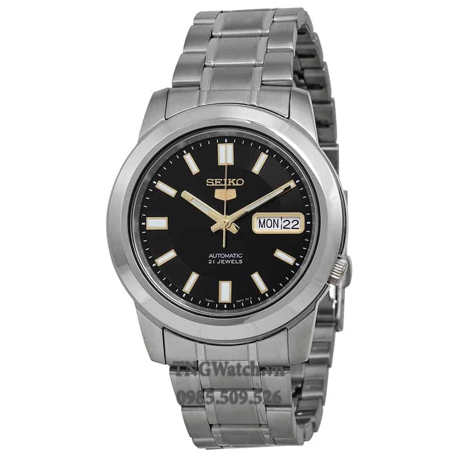 Đồng Hồ Nam Dây Thép SEIKO Automatic SNKK17K1 | Kính Hardlex