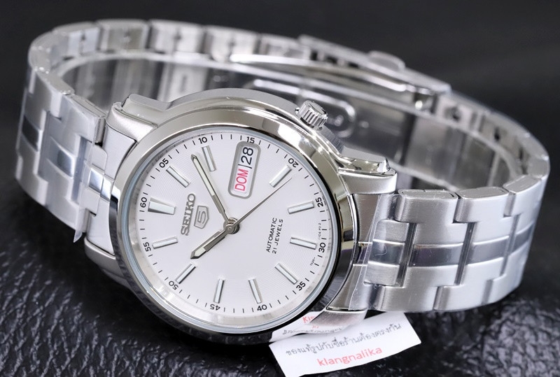 Đồng Hồ Nam Dây Thép SEIKO Automatic SNKL75K1 | Kính Hardlex