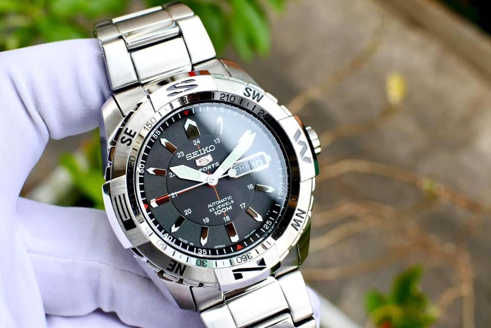 Đồng Hồ Nam Dây Thép SEIKO Automatic SNZJ05J1 | Kính Hardlex