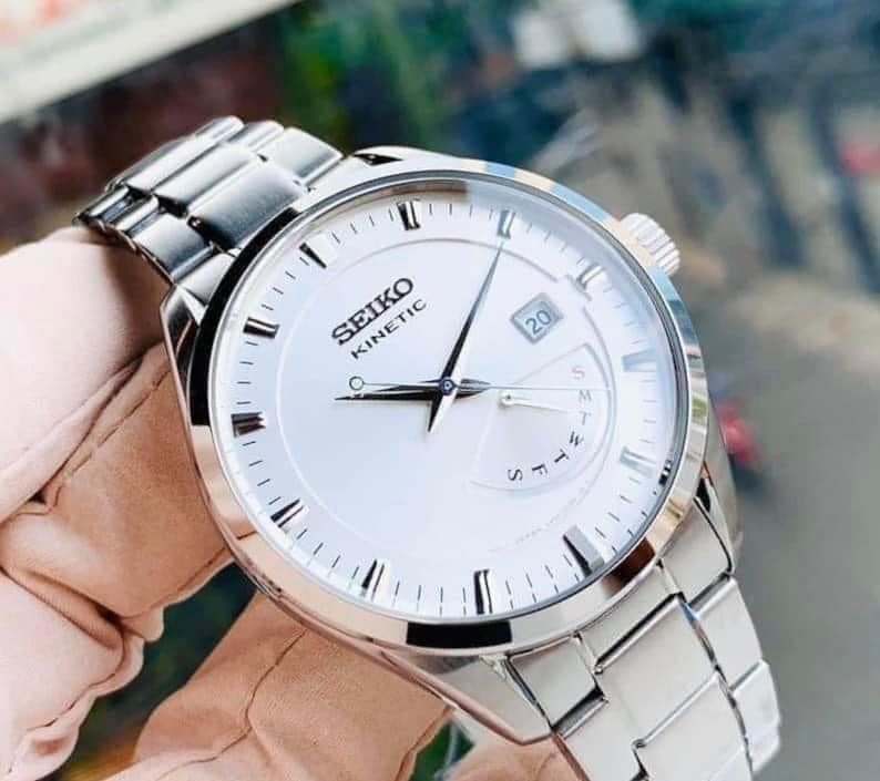 Đồng Hồ Nam Dây Thép SEIKO Kinetic SRN043P1