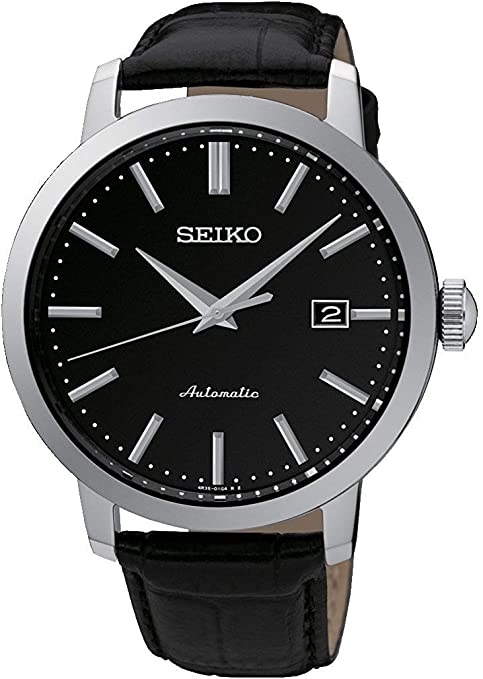 Đồng Hồ Nam Dây Da SEIKO QUARTZ SRPA27K1 | Kính Hardlex