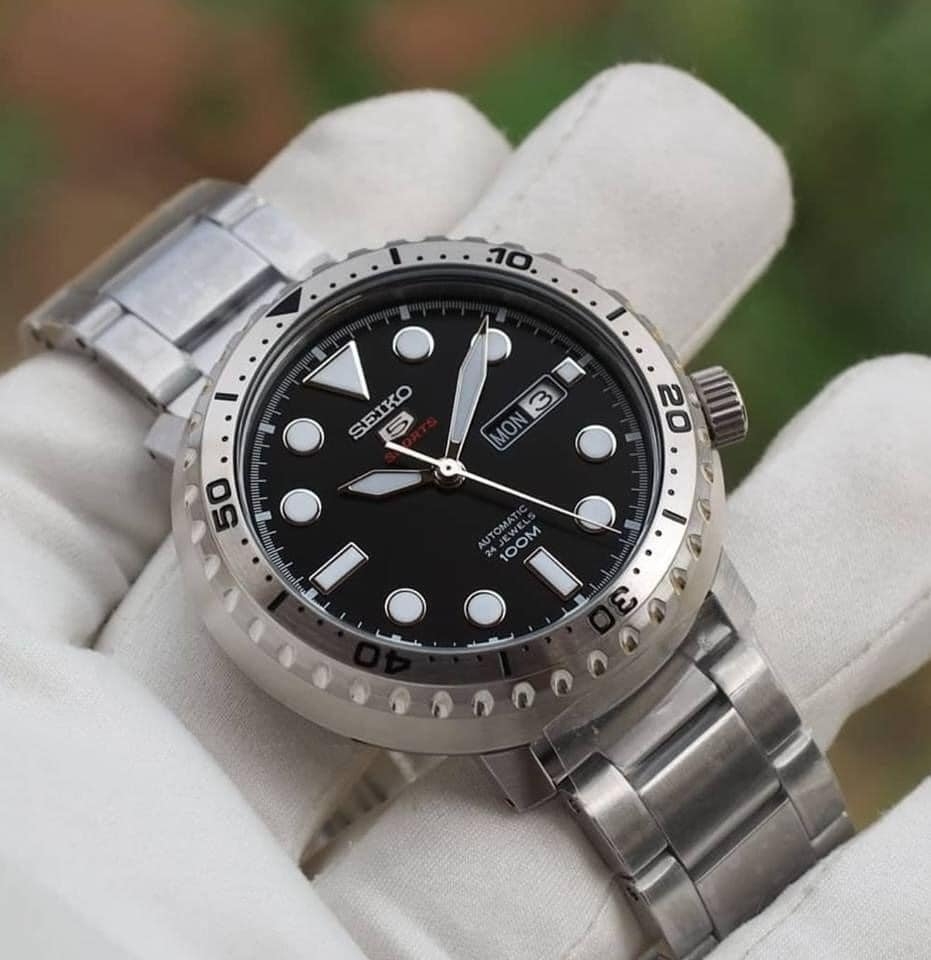 Đồng Hồ Nam Dây Thép SEIKO AUTOMATIC SRPC61K1 | Kính Hardlex