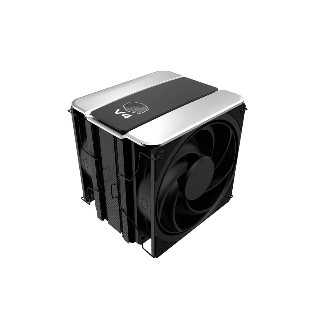 Tản nhiệt khí Cooler Master V4 Alpha 3DHP Black (2 ống 3DHP, 2 quạt 120mm, đen) - MAZ-T2HP-217PK-R1