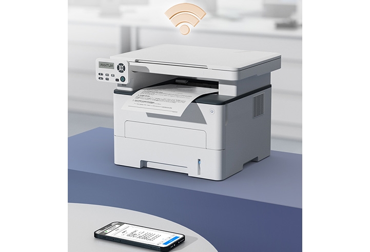 Máy In Laser Đa Chức Năng Pantum M6702DW (In/Scan/Copy, 30ppm, Duplex, Wi-Fi, LAN, USB, NFC)