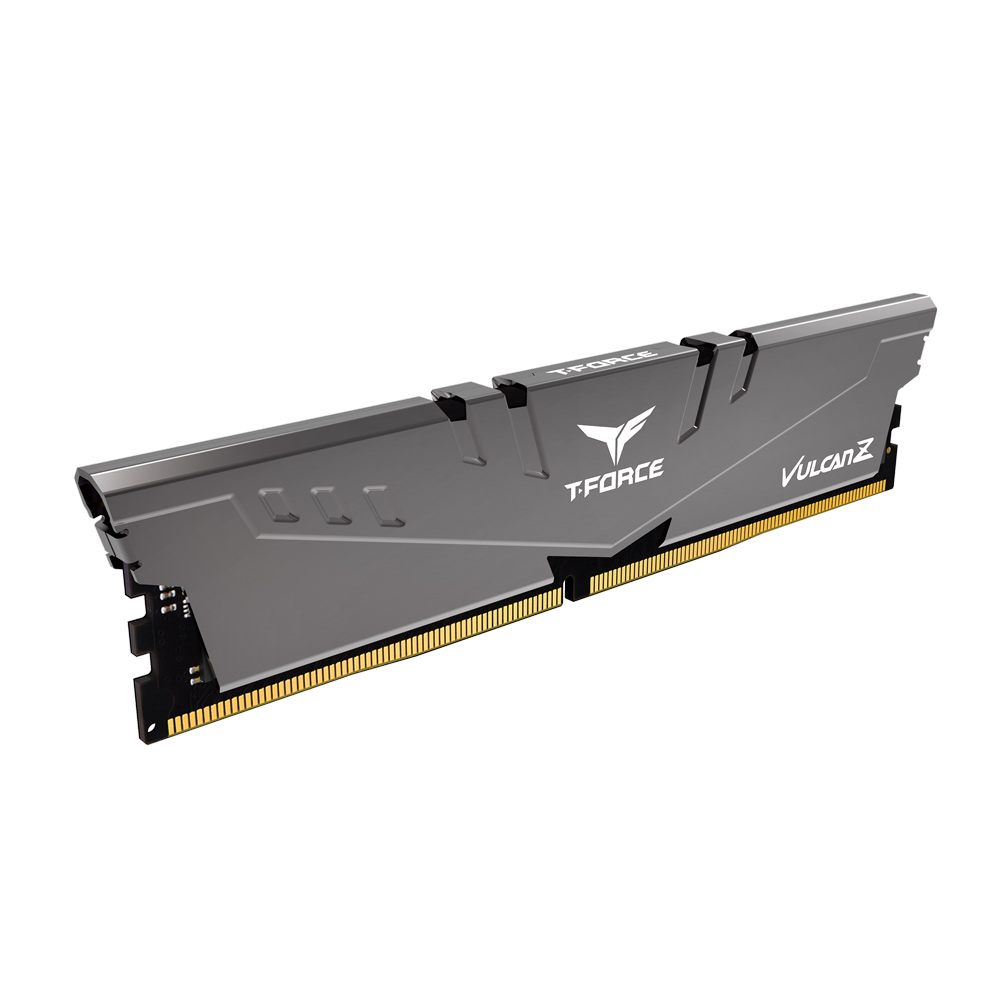 Ram PC TeamGroup T-Force Vulcan Z (16GB, DDR4, 3200Mhz, Gray)