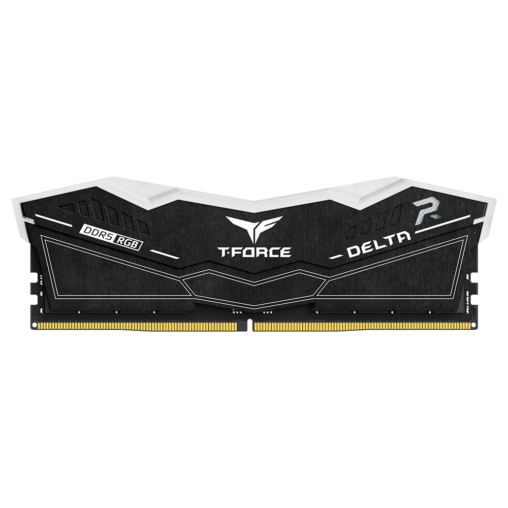 Ram PC TeamGroup T-Force Delta RGB (32GB, DDR5, 6000MHz, Black)