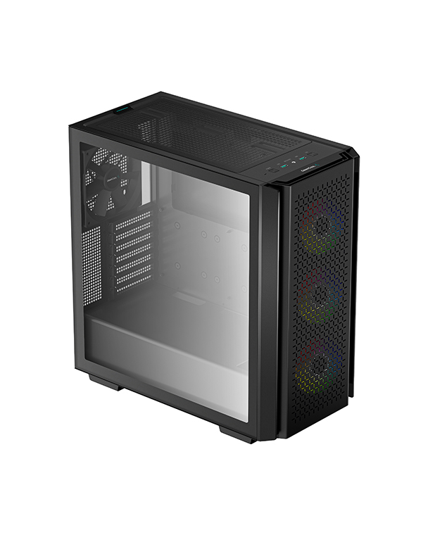Case DeepCool CG560 AirFlow – Mid-Tower sẵn 1 Fan Led