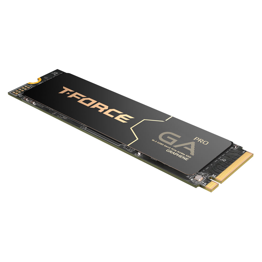 SSD TeamGroup T-Force GA PRO 1TB M.2 PCIe 5.0 NVMe Gen5x4 DRAM Cache (10,000 MB/s - 8,500 MB/s)
