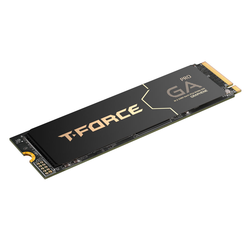 SSD TeamGroup T-Force GA PRO 1TB M.2 PCIe 5.0 NVMe Gen5x4 DRAM Cache (10,000 MB/s - 8,500 MB/s)