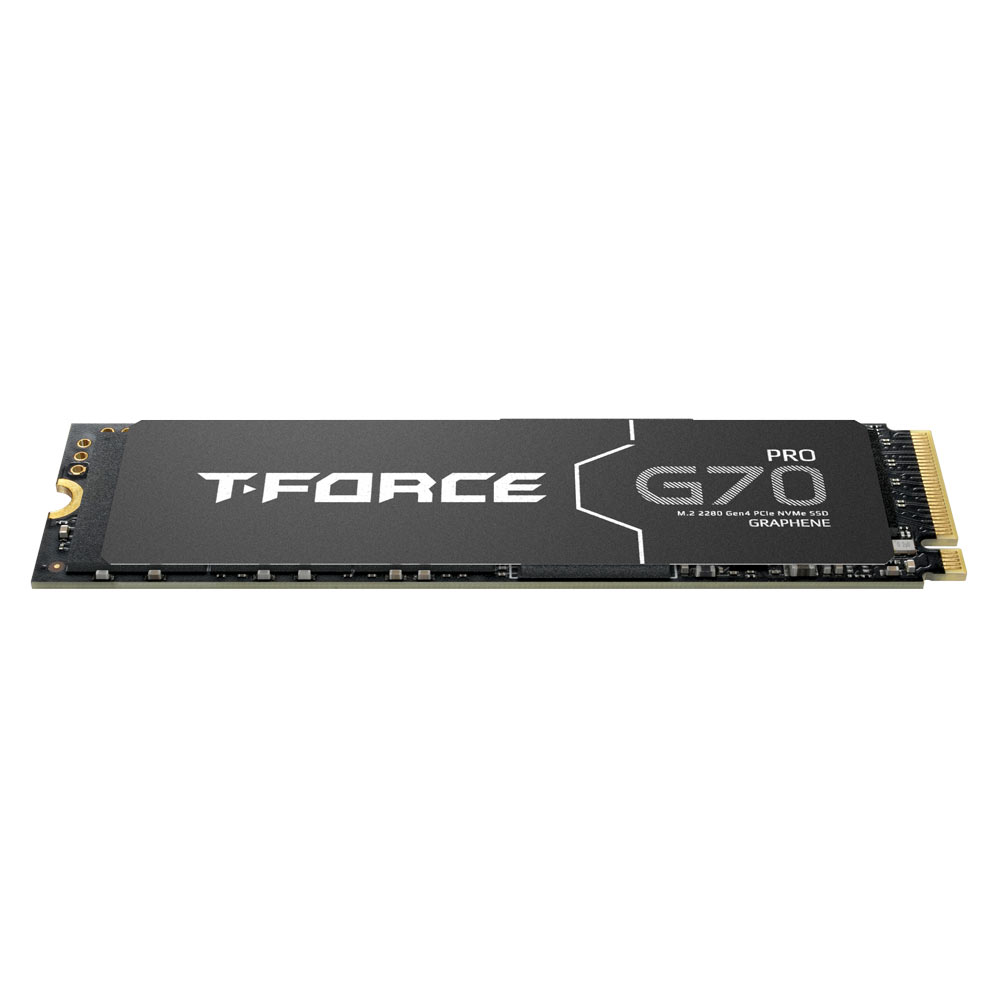 SSD TeamGroup T-Force G70 PRO 2TB M.2 PCIe 4.0 NVMe Gen4x4 DRAM Cache (7,400 MB/s - 6,800 MB/s)