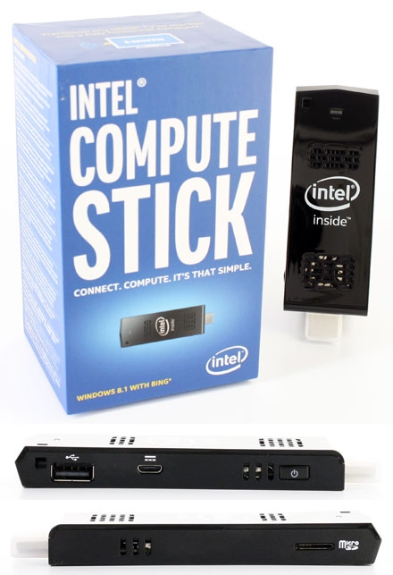 Máy Tính Mini Intel Compute Stick STCK1A32WFC (Atom Z3735F, RAM 2GB, eMMC 32GB, Wi-Fi, Bluetooth, Windows 10) - STCK1A32WFC