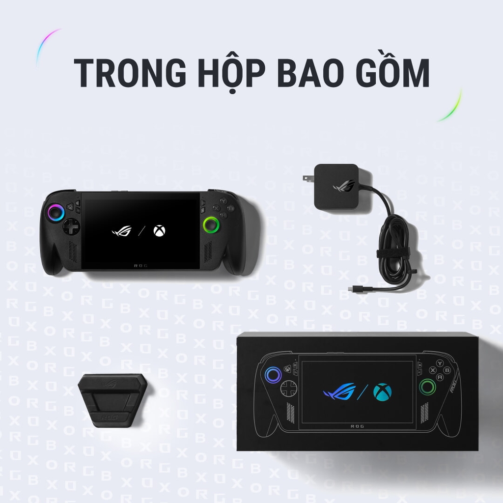 Máy chơi game cầm tay ASUS ROG Xbox Ally X RC73XA-NH011W (Ryzen AI Z2 Extreme, 24GB, 1TB, 7